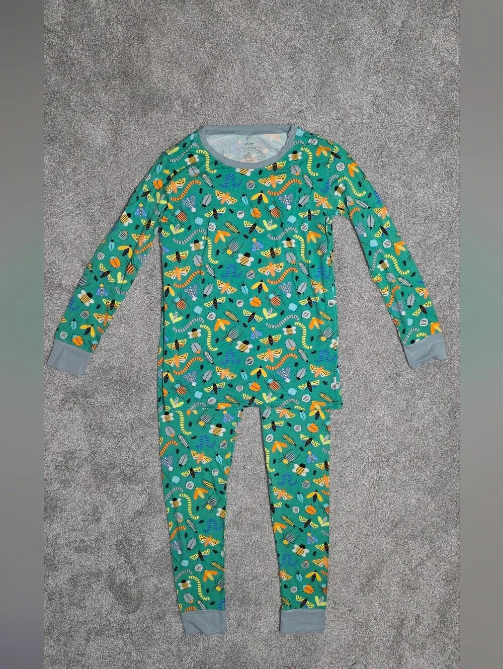 Little Sleepies Bamboo Snug as a Bug Two Piece PJ Size 16